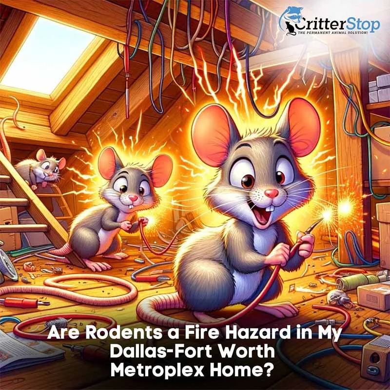 Are Rodents a Fire Hazard in My Dallas-Fort Worth Metroplex Home?