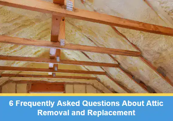 Attic Insulation Removal and Replacement