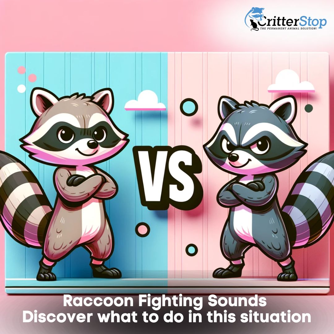 Raccoon Fighting Sounds Discover what to do in this situation