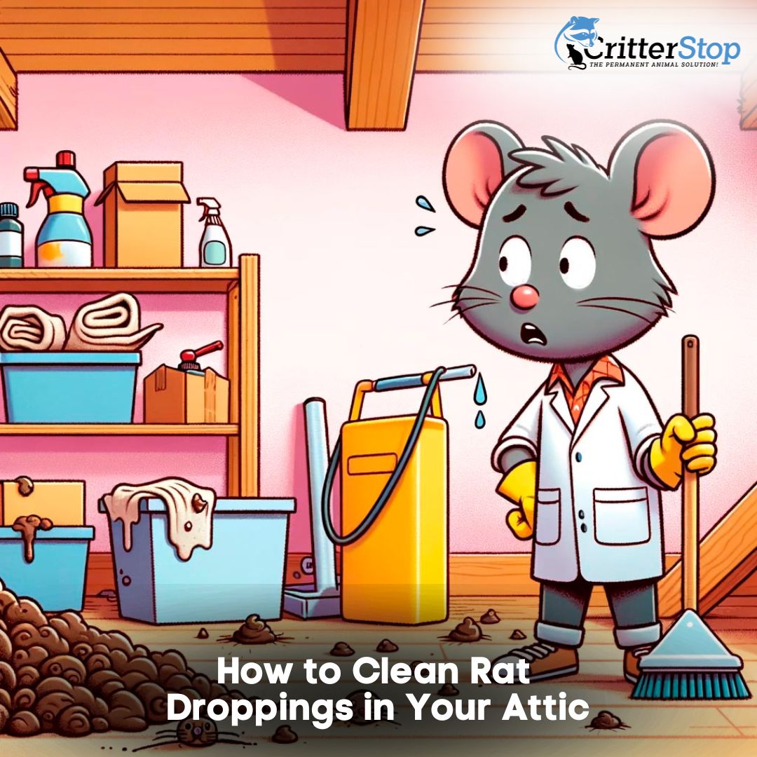 How to Clean Rat Droppings in Your Attic