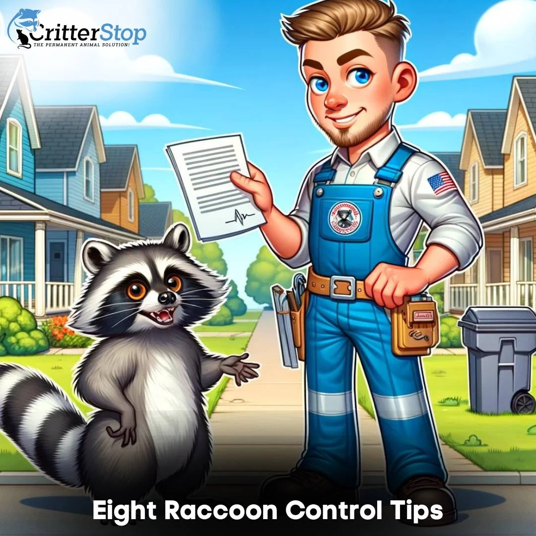 Eight Raccoon Control Tips