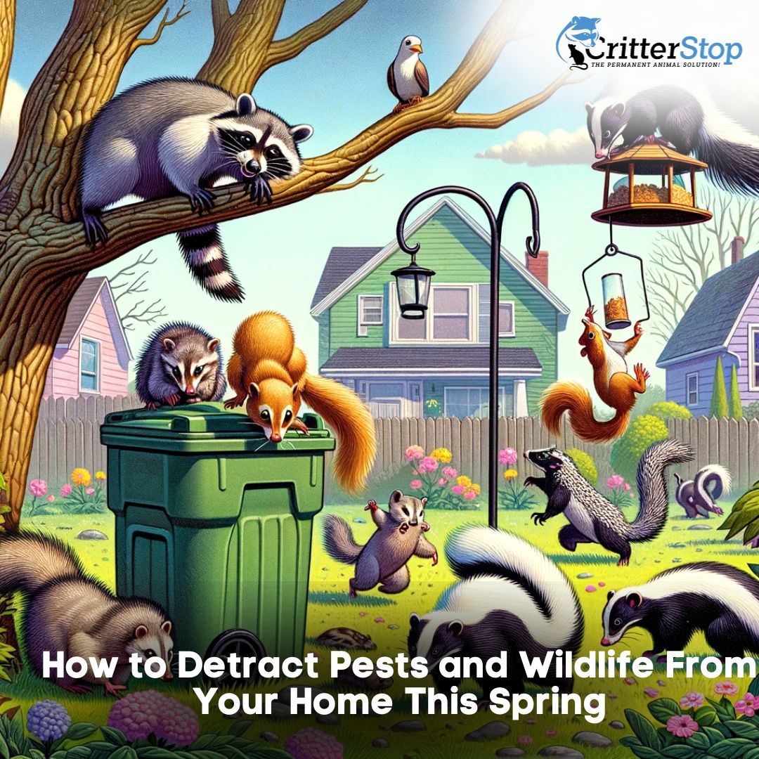 How to Detract Pests and Wildlife From Your Home This Spring