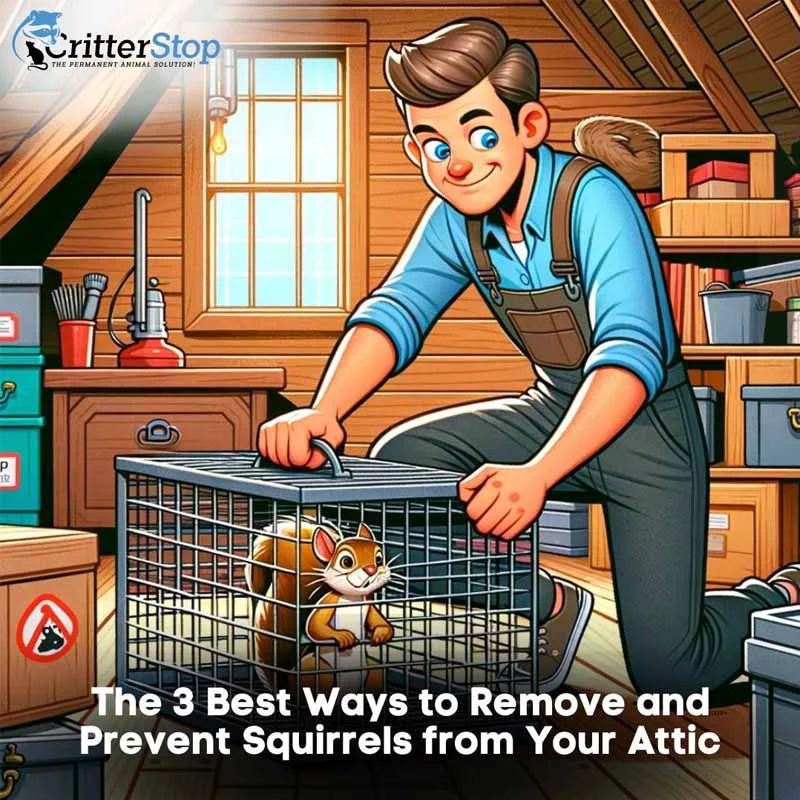 The 3 Best Ways to Remove and Prevent Squirrels from Your Attic
