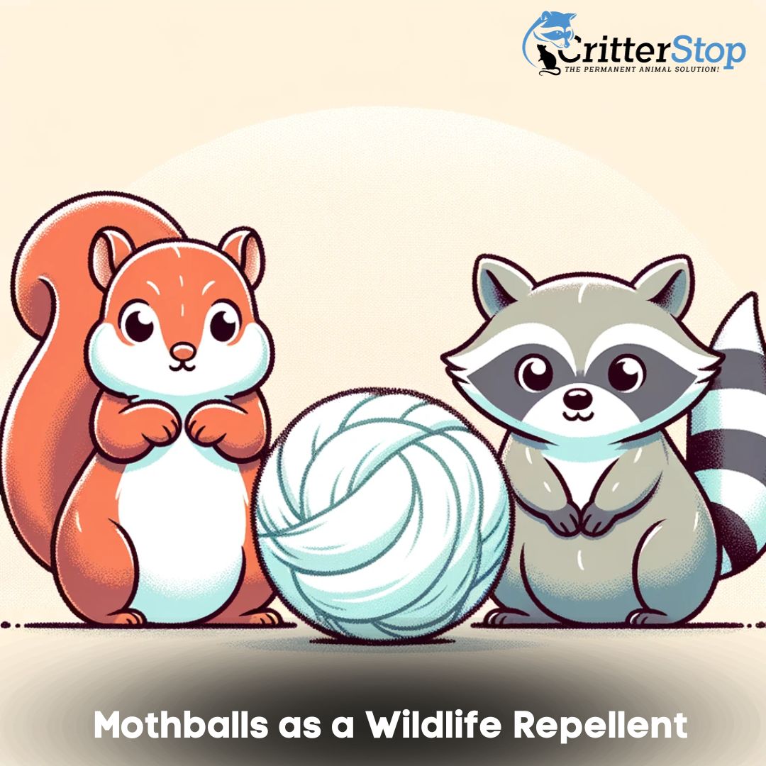 Mothballs as a Wildlife Repellent