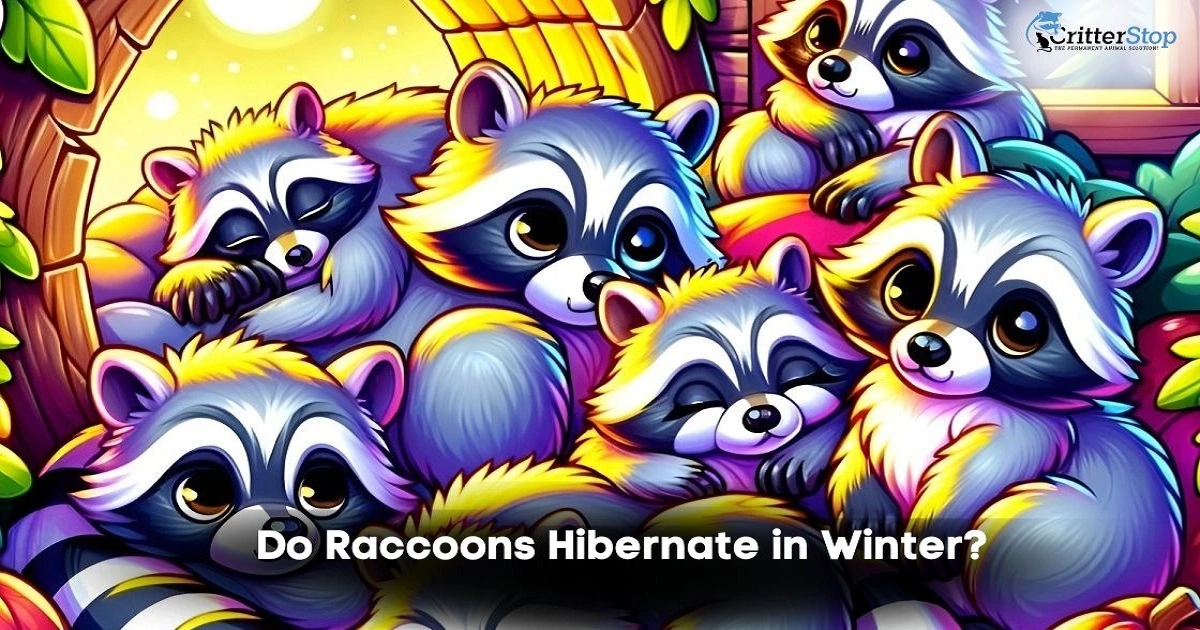 Do raccoons hibernate in winter