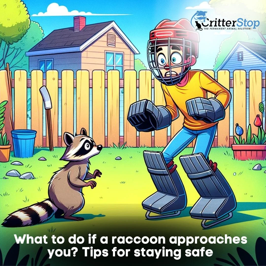 What to do if a raccoon approaches you? Tips for staying safe