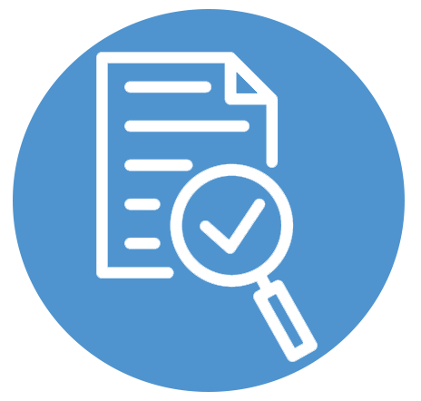 audit icon vector