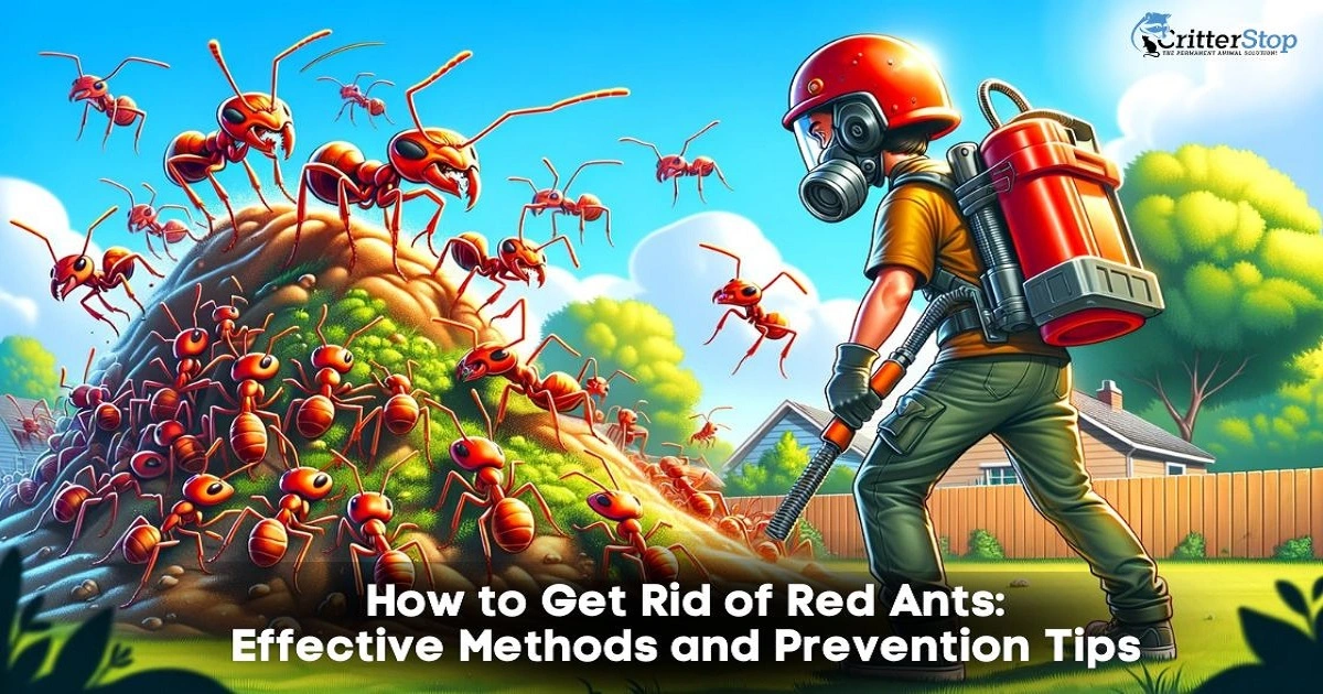 how to get rid of red ants