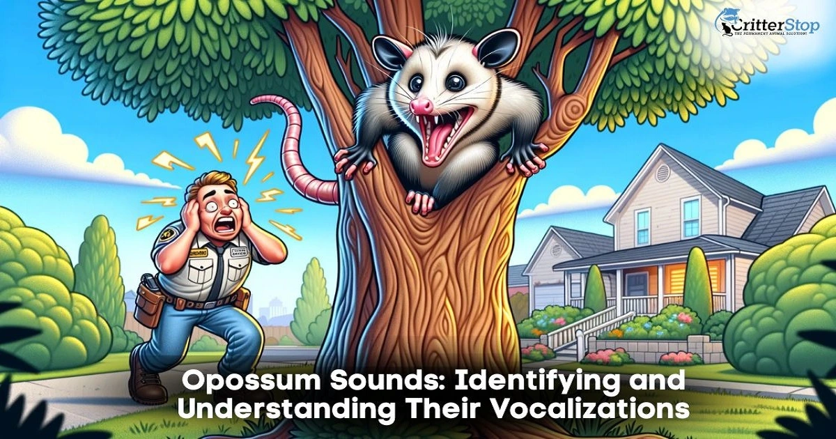 opossum noises