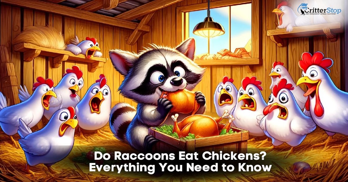 de raccoons kill chicken to eat them