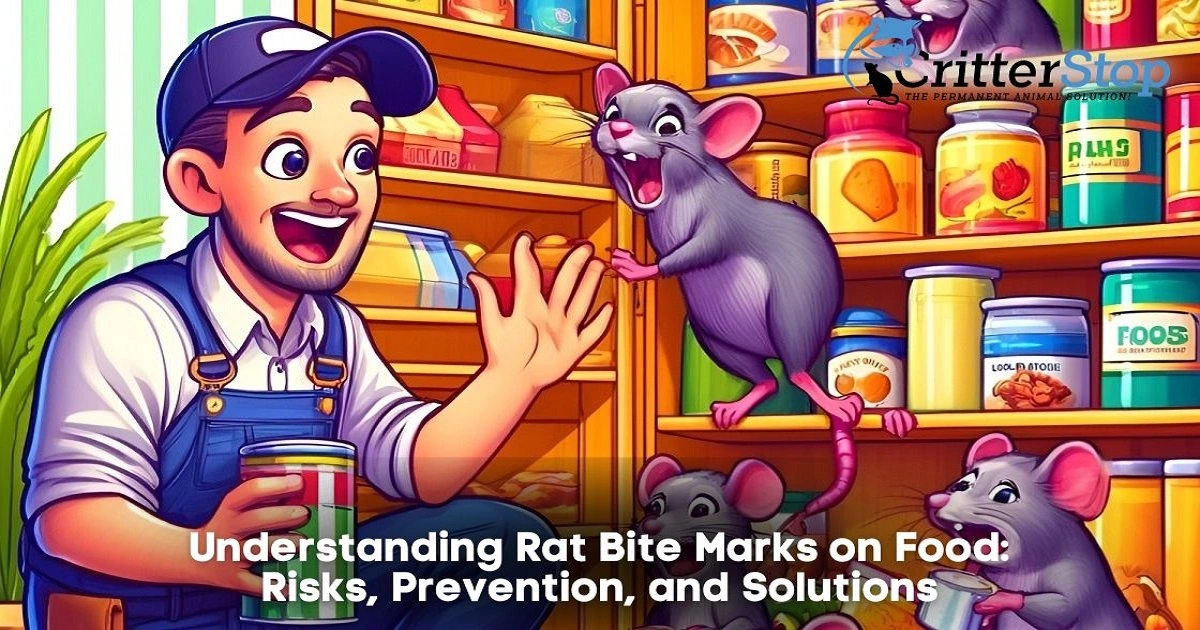 how to deal with rat bite marks on food