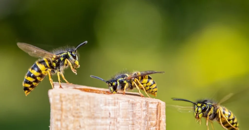 keeping wasps away
