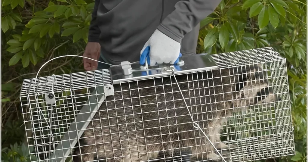 live trap for raccoons