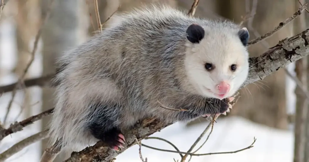 opossum paw prints
