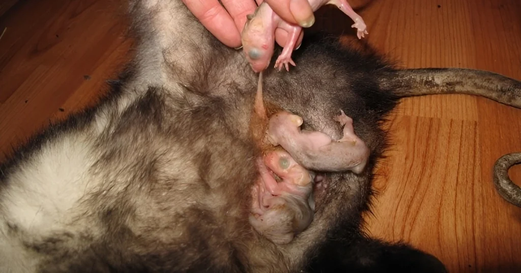 what to feed a baby opossum