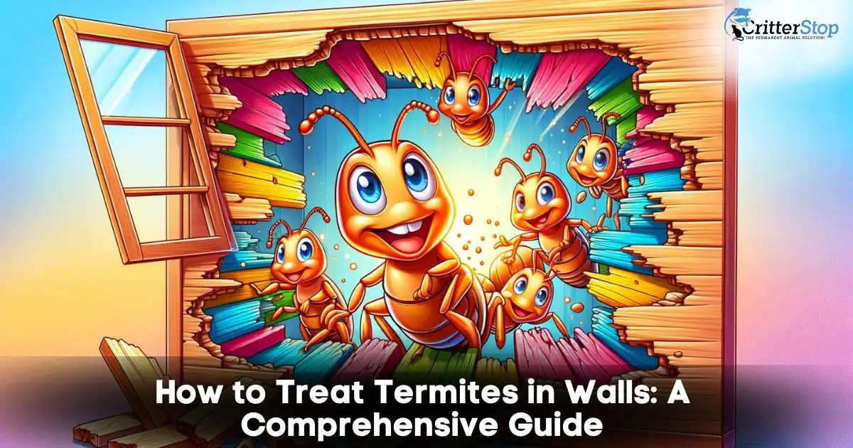how to treat termites in walls a comprehensive guide