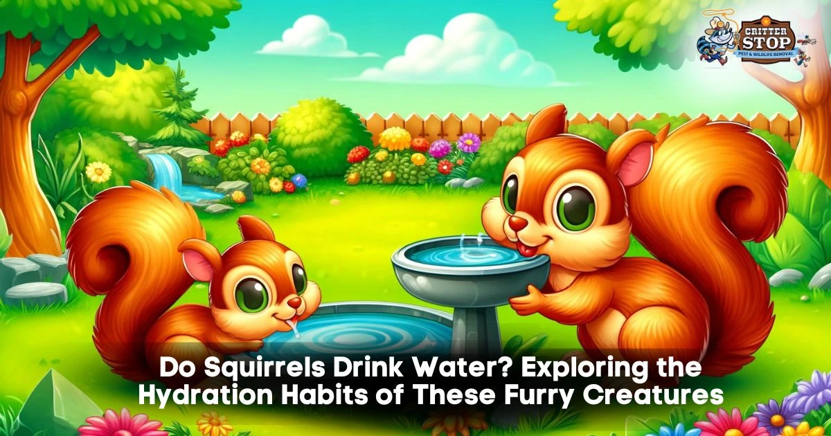 Do Squirrels Drink Water