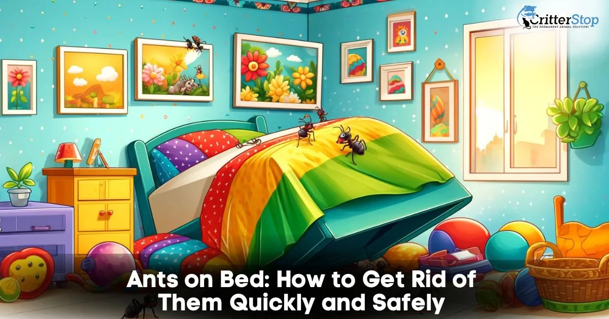 Ants on Bed: How to Get Rid of Them Quickly and Safely