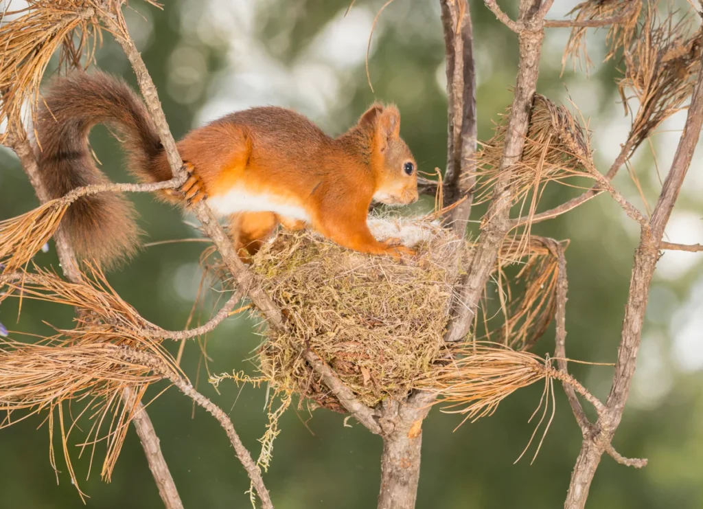 Common Locations for Squirrel Nests