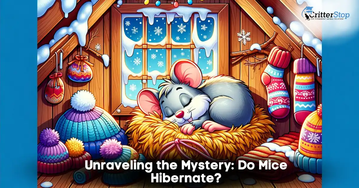 do mice hibernate, do mice go away in summer, when do mice hibernate