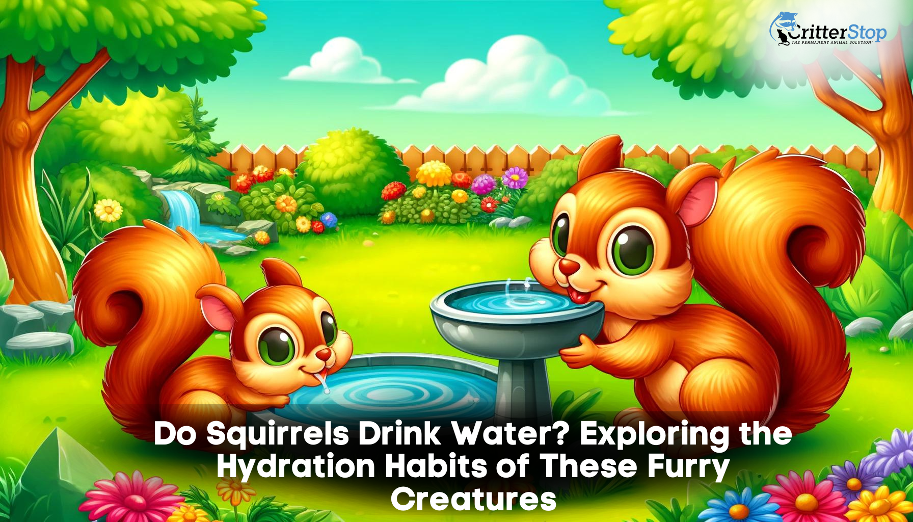 do squirrels drink water, water for squirrels, do squirrels need water, where do squirrels find water