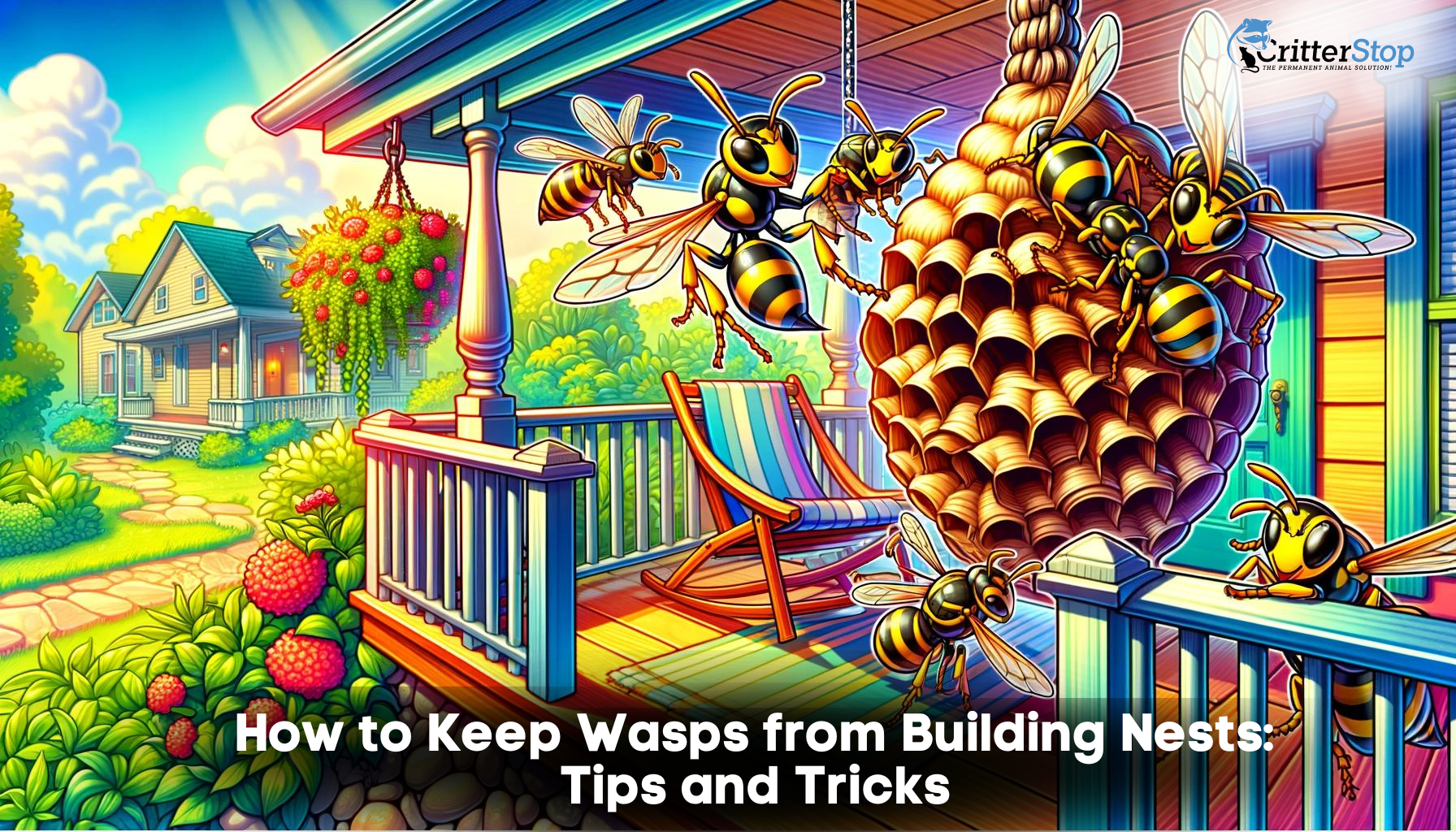 how to keep wasps from building nests, how to stop wasps from nesting