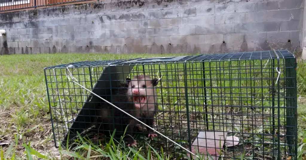 opossum trap