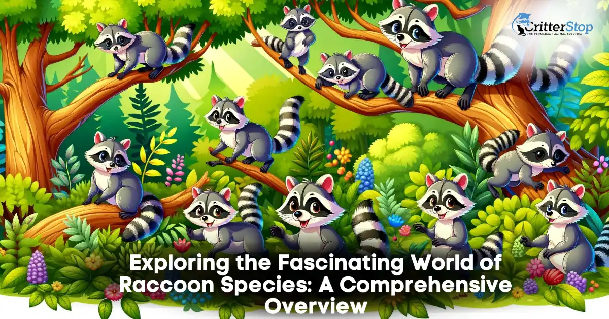 types of raccoons, different types of raccoons
