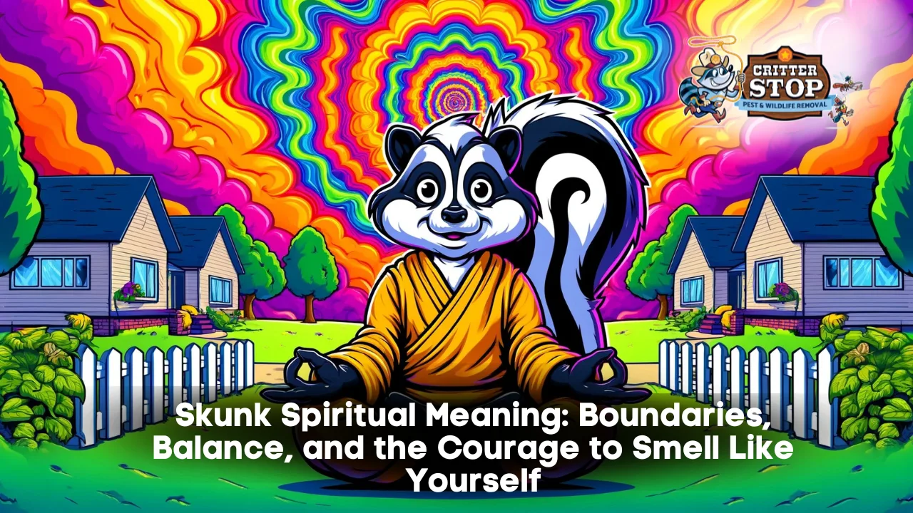 Skunk Spiritual Meaning: Boundaries, Balance, and the Courage to Smell Like Yourself