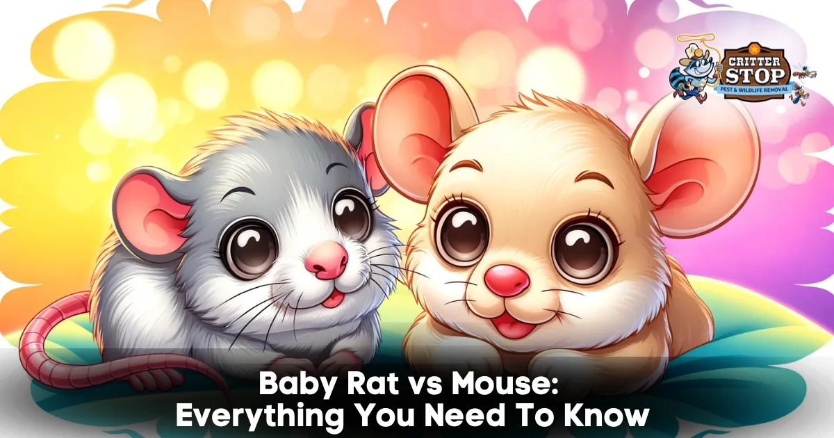 Baby Rat vs Mouse