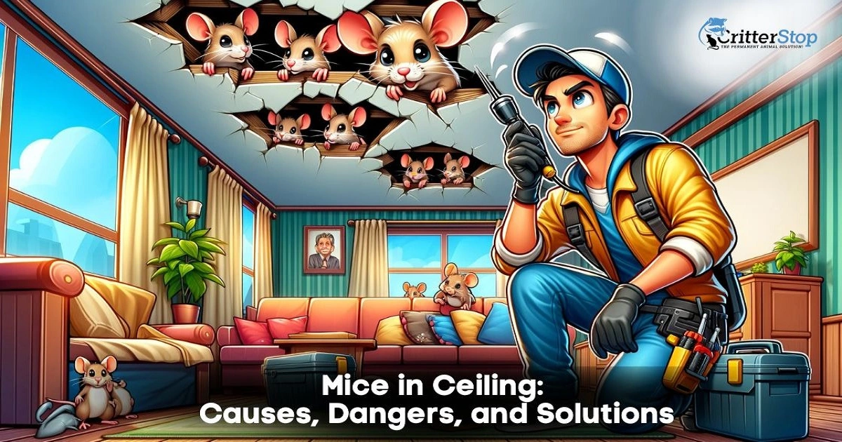 how to get rid of mice in ceiling