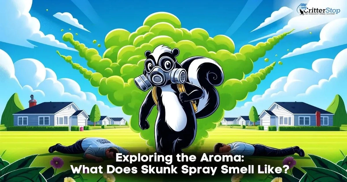 does a gas leak smell like skunk