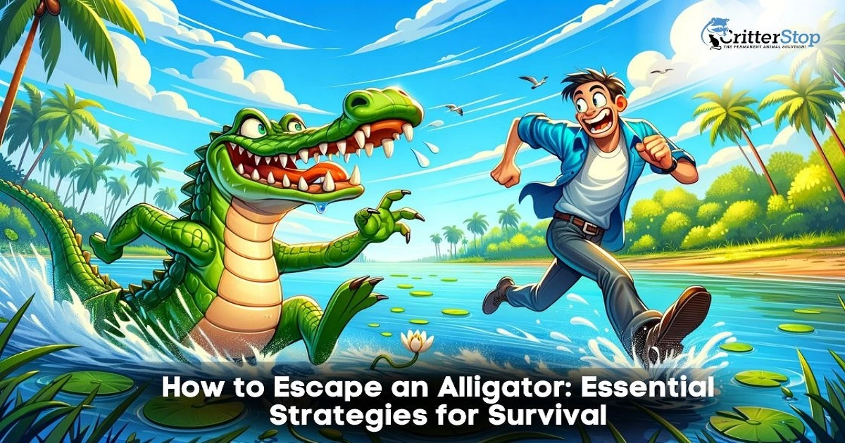 how to survive an alligator attack