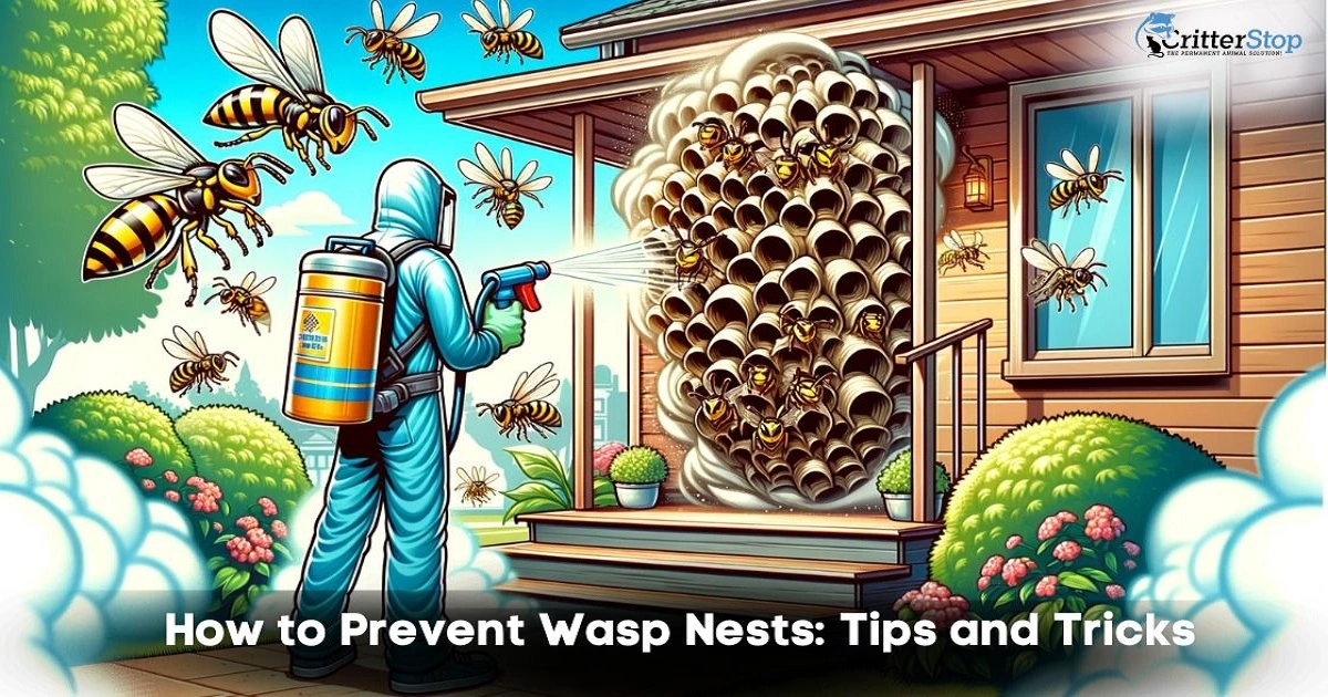 how to deter wasps from building nests