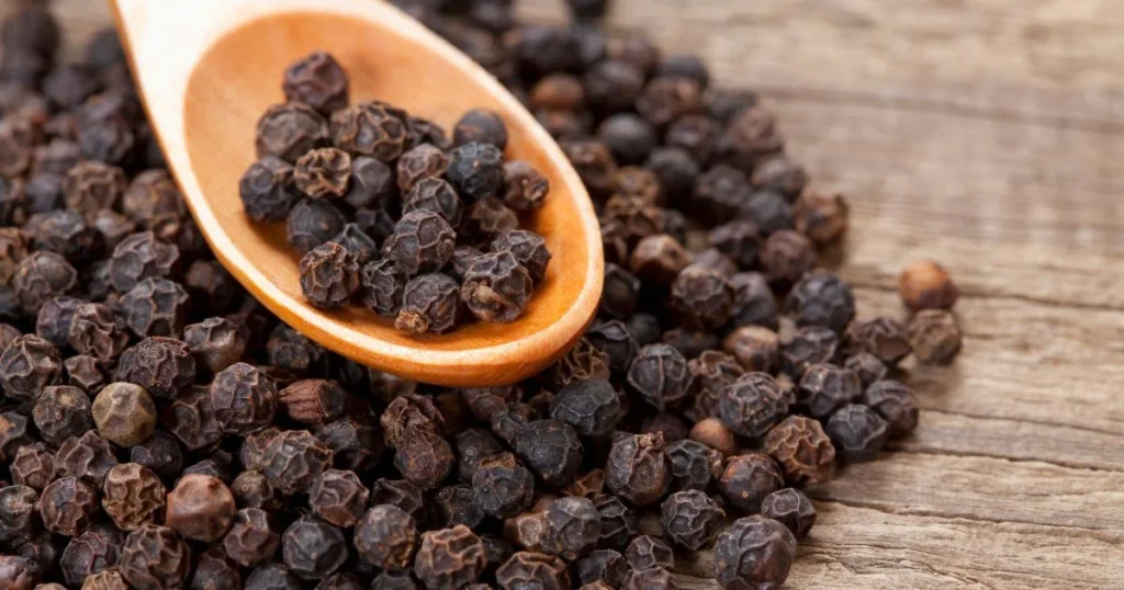 Black pepper is used to deter ants. 