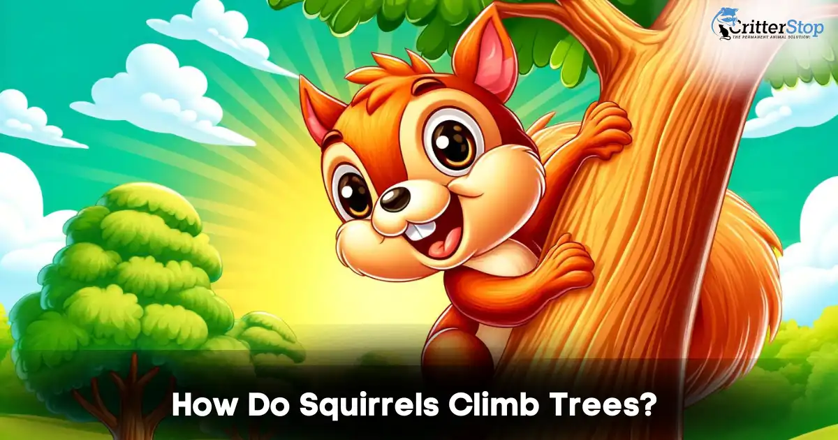 How Do Squirrels Climb Trees