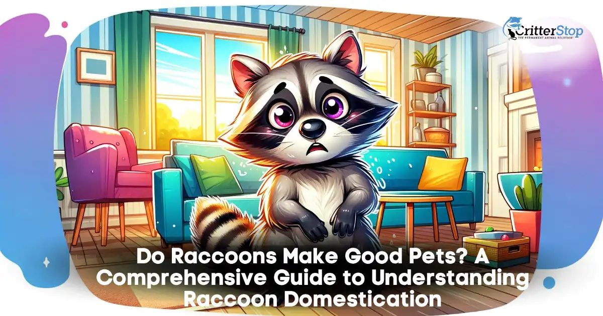 do racoons make good pets, can you domesticate a raccoon