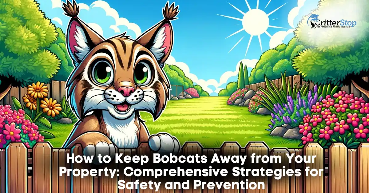 how to keep bobcats away from property, how to get rid of bobcats, bobcat deterrent