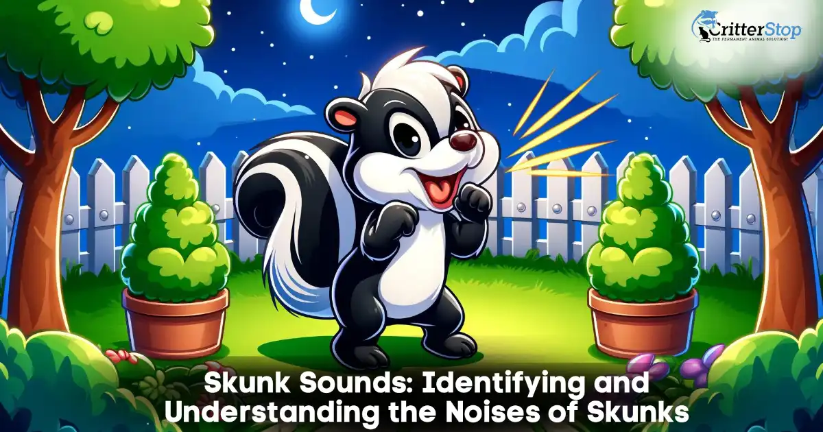 skunk sounds, skunk sounds at night, skunk screaming at night,