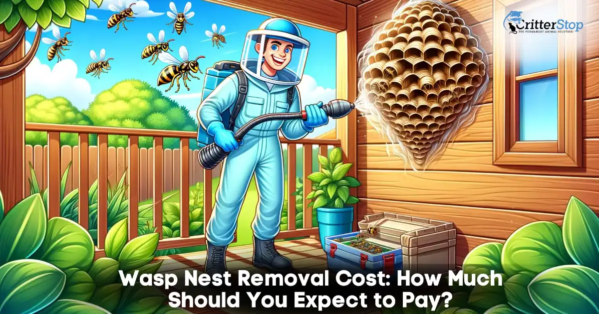wasp nest removal cost, how much to remove wasp nest, how much does it cost to remove a wasp nest