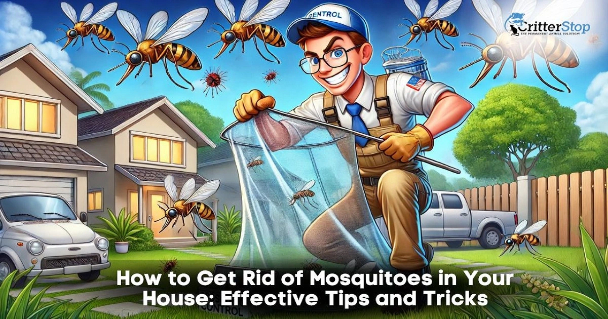 how to get rid of indoor mosquitoes