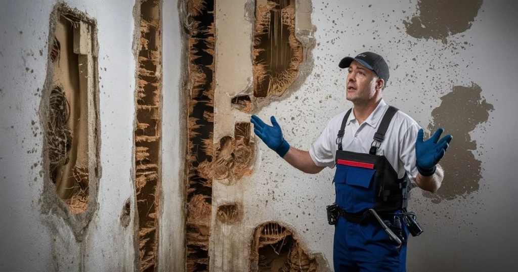 how do they do a termite inspection