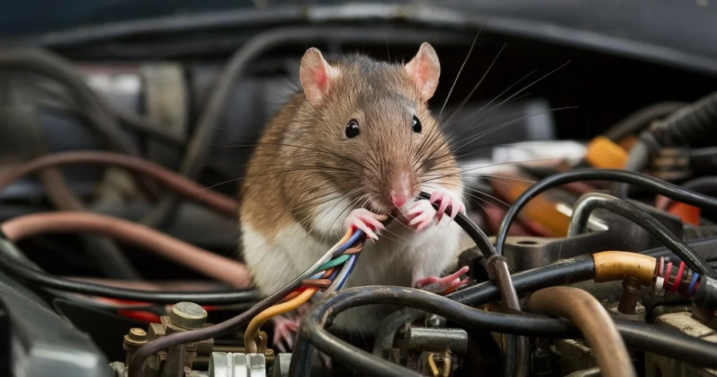 how to get rat smell out of car
