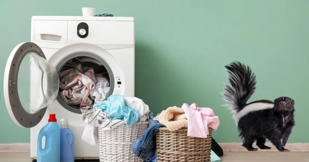 How To Get Skunk Smell Out Of Clothes Washing Machine
