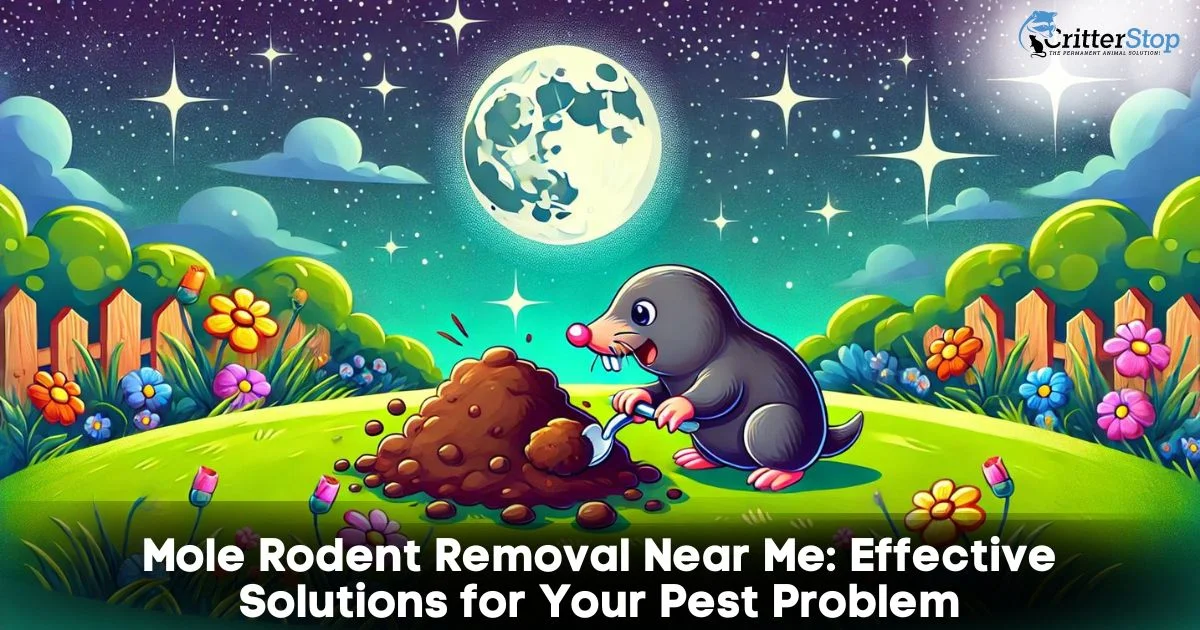 Mole Rodent Removal Near Me Effective Solutions for Your Pest Problem