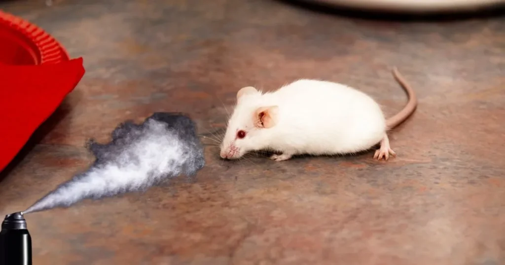 does mouse repellent spray work?