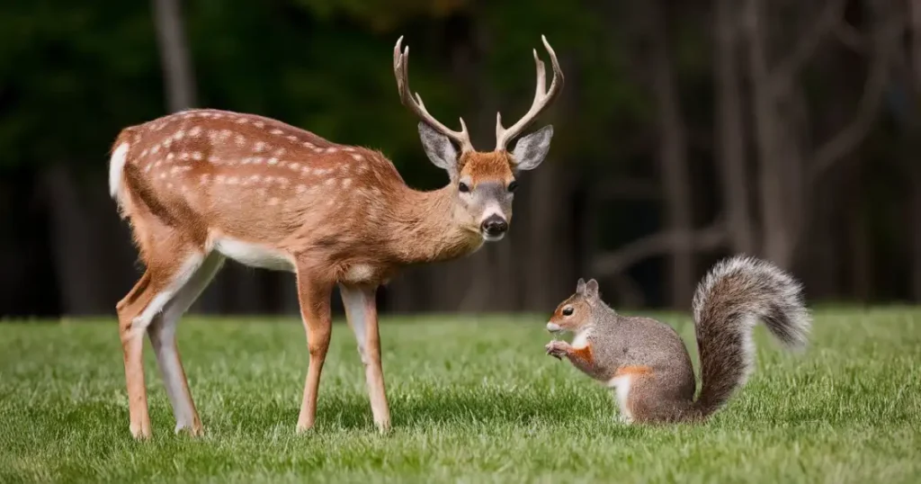 do deer eat squirrels