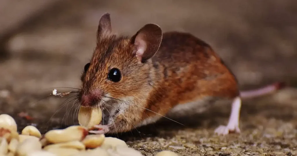 what do field mice eat in the wild