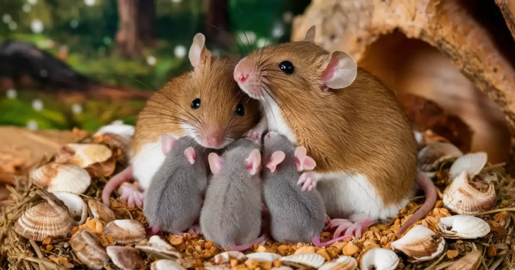 why do mice eat their babies