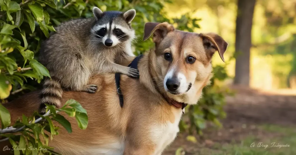 will raccoons attack dogs